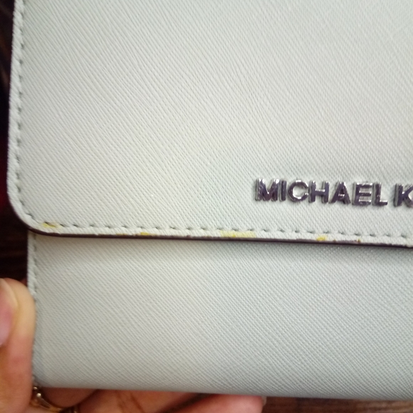 Michael Kors, Women's, Crossbody Bag, Color Blue, Snap Closure - Picture 13 of 16